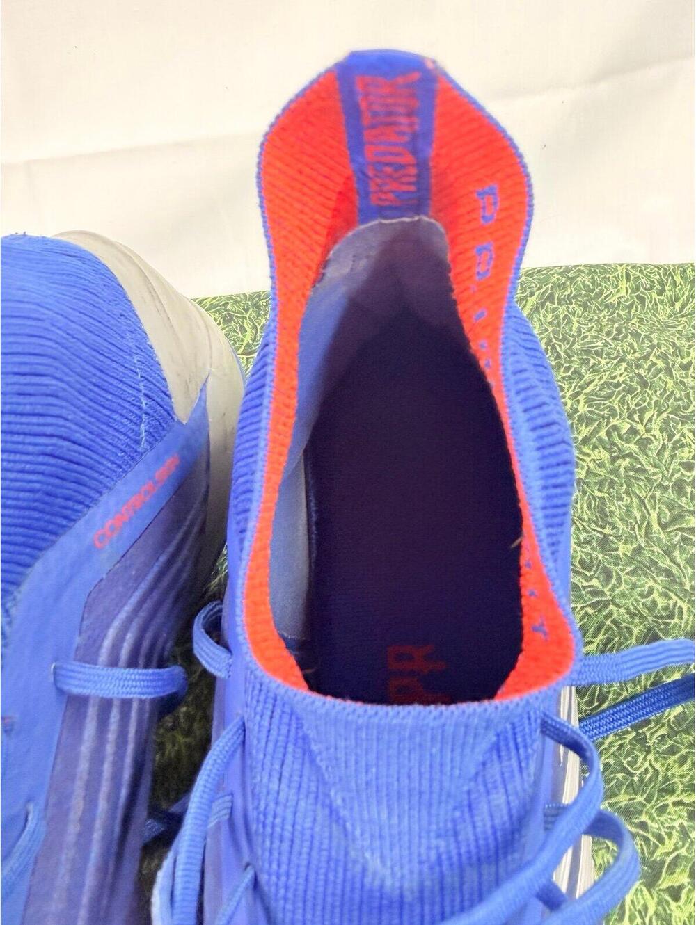 Adidas Predator 19.1 FG  Elite Blue boots Cleats mens Football/Soccers sz 9 - Picture 8 of 9